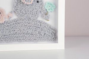 Obraz podświetlany ,,Słoniki" 4