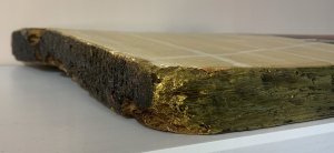 OBRAZ ŚW. RODZINY MALUNEK NA STAREJ DESCE 7