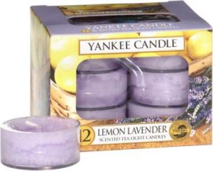 Yankee Candle Classic Tea Lights podgrzewacze Lemon Lavender 12szt 1