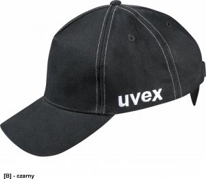 Uvex UXUCAP - lpzemysłowy lekki hełm, twarda skorupa o ergonomicznym kształcie 52-54 1