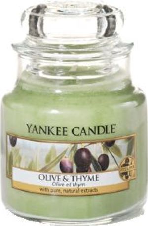 Yankee Candle Classic Small Jar świeca zapachowa Olive & Thyme 104g 1
