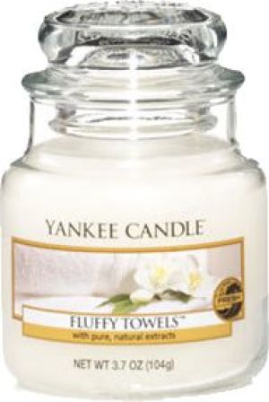 Yankee Candle Classic Small Jar świeca zapachowa Fluffy Towels 104g 1