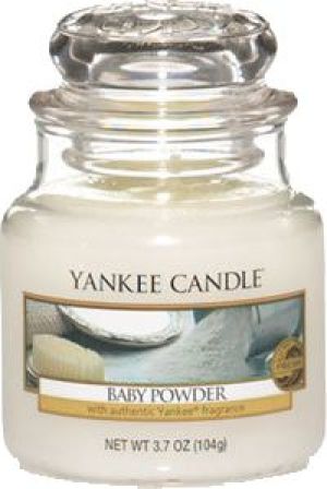 Yankee Candle Classic Small Jar świeca zapachowa Baby Powder 104g 1