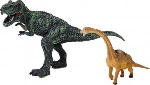 Figurka LeanToys Dinozaury 2szt Brachiosaurus, Tyranozaur Rex 2