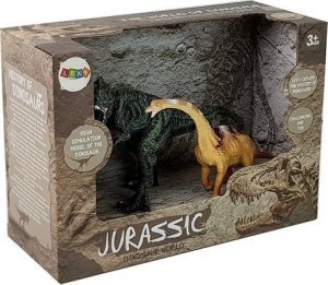 Figurka LeanToys Dinozaury 2szt Brachiosaurus, Tyranozaur Rex 4