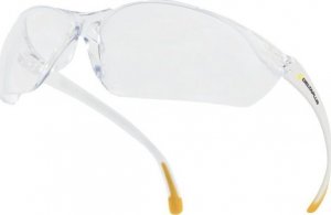 Delta Plus MEIA CLEAR - Jednoczęściowe okulary zintegrowany nosek i zauszniki z poliwęglanu, antypoślizgowe zauszników z PVC. 1