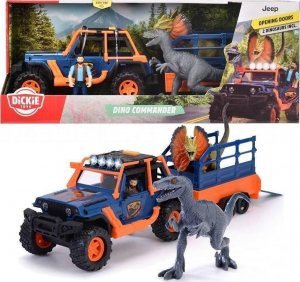 Dickie Pojazd Jeepster Commander z figurkami dinozaurów 1