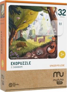 Muduko Ekopuzzle 32 Spacer po lesie MUDUKO 1