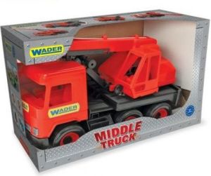 Wader Middle truck - Dźwig czerwony (234801) 1
