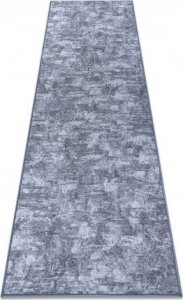 Dywany Łuszczów Chodnik SOLID szary 90 BETON, 90x370 cm 1