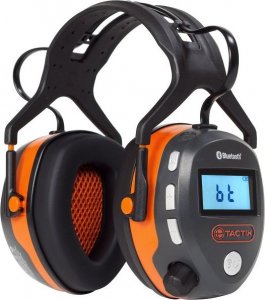 Tactix NAUSZNIKI OCHRONNE BLUETOOTH/FM z radiem i be - TACTIX PREMIUM - SNR 24dB. 1