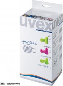 Uvex UXXFIT - wkładki przeciwhałasowe - uni 1