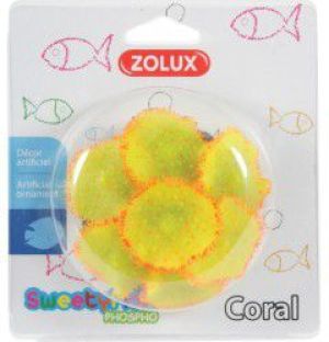 Zolux Dekoracja akwarystyczna SweetyFish Phospho Koral różne kolory 1