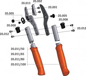 Sekator Lowe 20.065 kowadełkowy 6