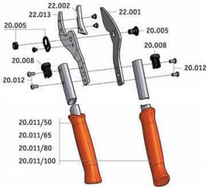 Sekator Lowe 22.050 kowadełkowy 3