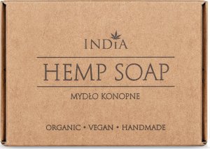 India Cosmetics Mydło Konopne 90g 2