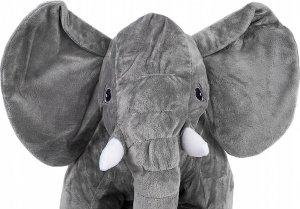 Słonik Słoń Pluszowy Poduszka 60Cm 3 Kolory Różowy 10