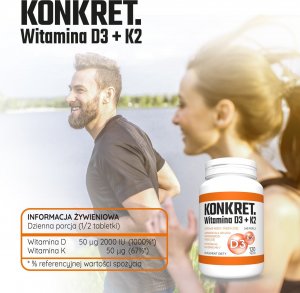 Konkret.Pro KONKRET WITAMINA D3 + K2 2