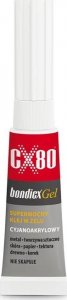 CX80 KLEJ CX80 BONDICX GEL - mocny, uniwersalny klej cyjanoakrylowy w postaci żelu 3g 1