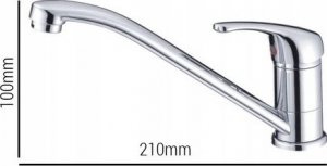 Stamar Szafka kuchenna biała 50 zlew bateria syfon 4