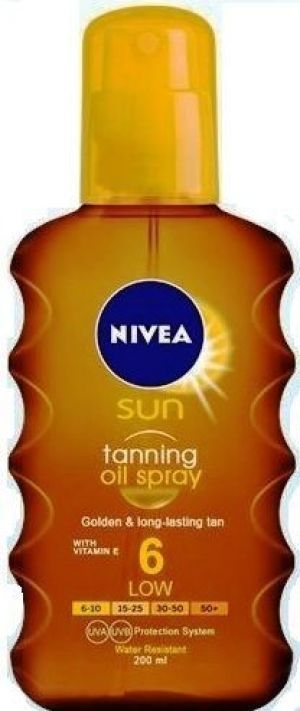 Nivea Sun Tanning Oil Spray SPF6 200ml 1