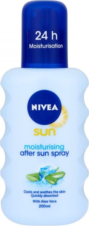 Nivea Moisturising After Sun Spray With Aloe Vera 200ml 1