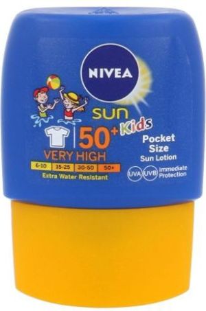 Nivea Sun Kids Sun Lotion Wodoodporny balsam do opalania SPF50+ 50ml 1