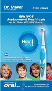 Końcówka Dr. Mayer RBH10K-B do szczoteczki elektrycznej GTS1000K-B 2szt. 2