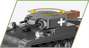Cobi HC WWII Czołg Panzer II Ausf. A 250 el. 6