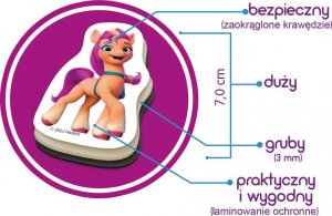Aston Active My Little Pony Przyjaciele - zestaw magnesów 4