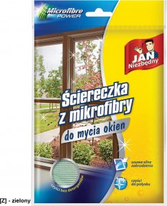 R.E.I.S. JAN-SCIEM-OKN - Ścierka z mikrofibry do okien. 1