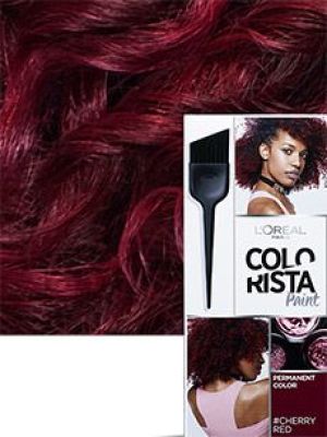 L’Oreal Paris Colorista Paint trwała farba do włosów Cherry Red 3