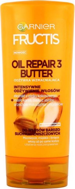 Garnier Fructis Oil Repair 3 Butter odżywka do włosów suchych i zniszczonych 200ml 1