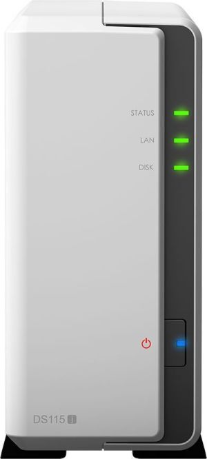 Serwer plików Synology DS115J 1BAY 2TB WD RED - DS115J/WD20EFRX 1