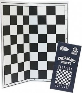 Softee Plansza do gry w szachy warcaby 44 x 44 cm SOFTEE uni 1
