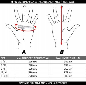 Starling Rękawice narciarskie damskie męskie Yule STARLING 11/XXL 4