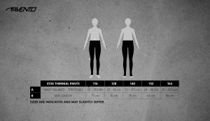 Avento Spodnie dziecięce termoaktywne kalesony AVENTO 164 9