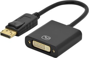 Adapter AV Ednet DisplayPort - DVI-I czarny (84505) 1