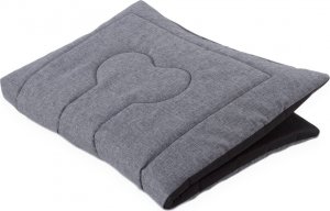 EcoHomeGarden Mata dla psa EcoHomeGarden szary melanż len kość L 100x70 wigofil 3