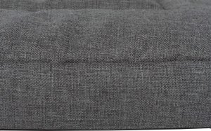 EcoHomeGarden Legowisko materac dla psa ciemny szary gładki kość L 100x70 wigofil 3