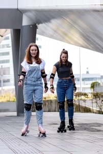 Nijdam Wrotki damskie retro Candy Cakes NIJDAM 37 2