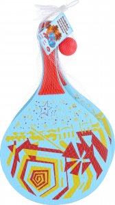 Rakietki plażowe zestaw 3el. 38x23,5x0,5cm uni 2