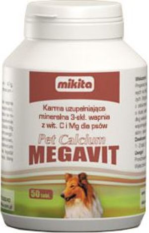 MIKITA  PET-CALCIUM /MEGAVIT/ 50szt 1