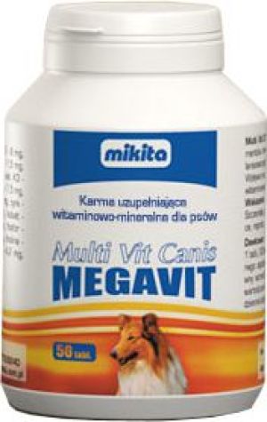 MIKITA  MULTI-VIT CANIS /MEGAVIT/400szt 1