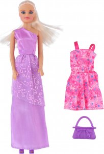 Eddy Toys Lalka dla dzieci + akcesoria ubranka EDDY TOYS 4szt uni 3