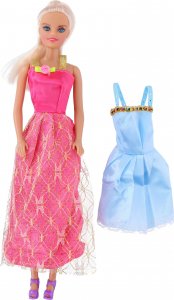 Eddy Toys Lalka dla dzieci + akcesoria ubranka EDDY TOYS 4szt uni 5