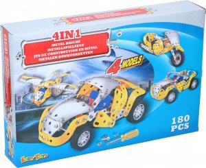 Eddy Toys Pojazd do składania metalowy EDDY TOYS 4w1 uni 1