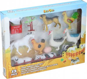 Figurka Eddy Toys Figurki dla dzieci zwierzątka na farmie EDDY TOYS x13 uni 1