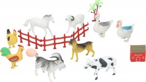 Figurka Eddy Toys Figurki dla dzieci zwierzątka na farmie EDDY TOYS x13 uni 2