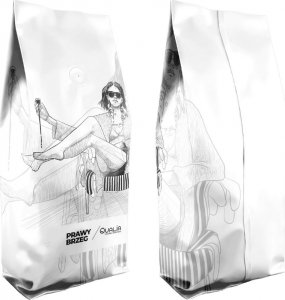 Kawa ziarnista Qualia Caffe Kawa ziarnista Qualia Prawy Brzeg 2.0 - 1 kg - Szczecińskie Klimaty 1